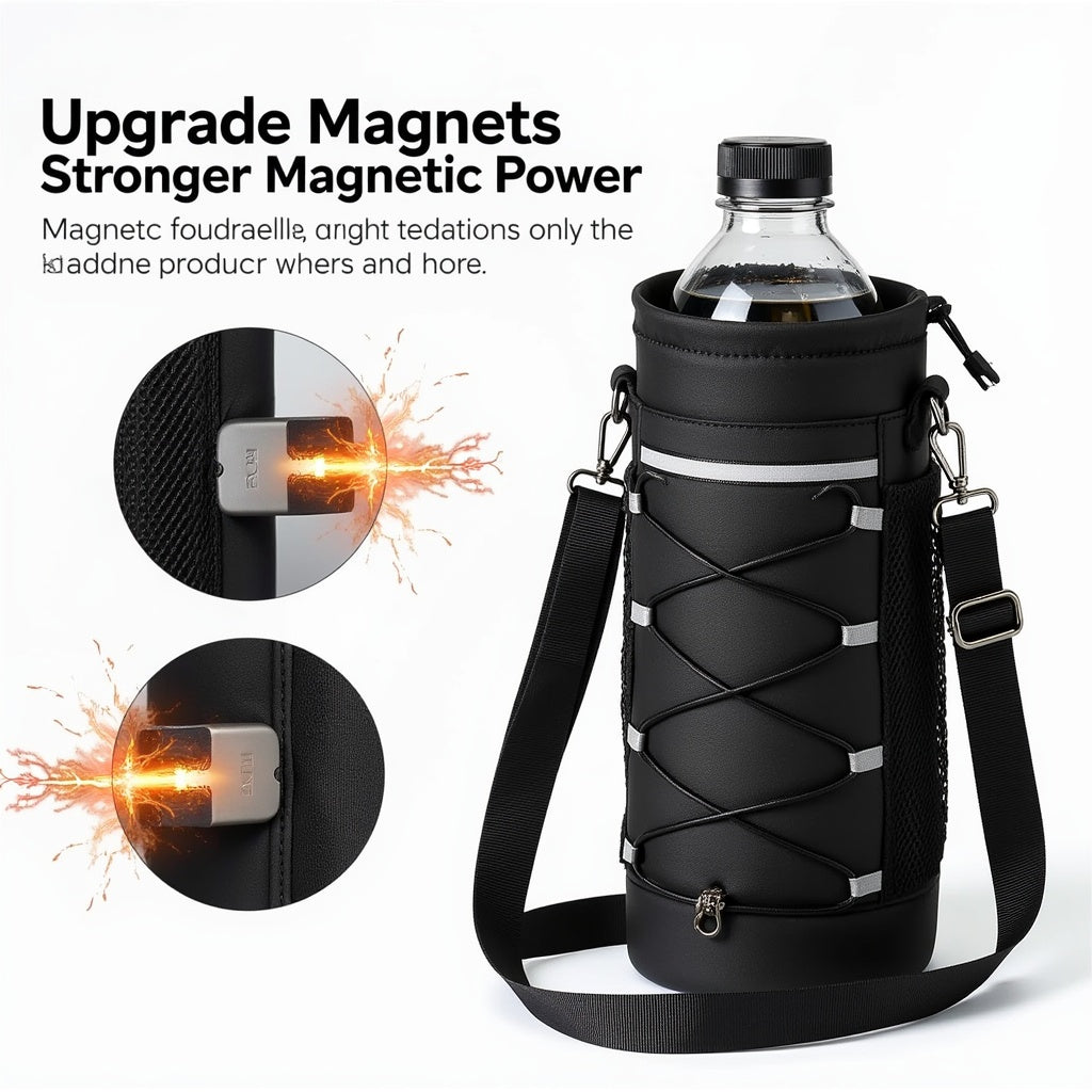 Magnetic sports bag for men and women