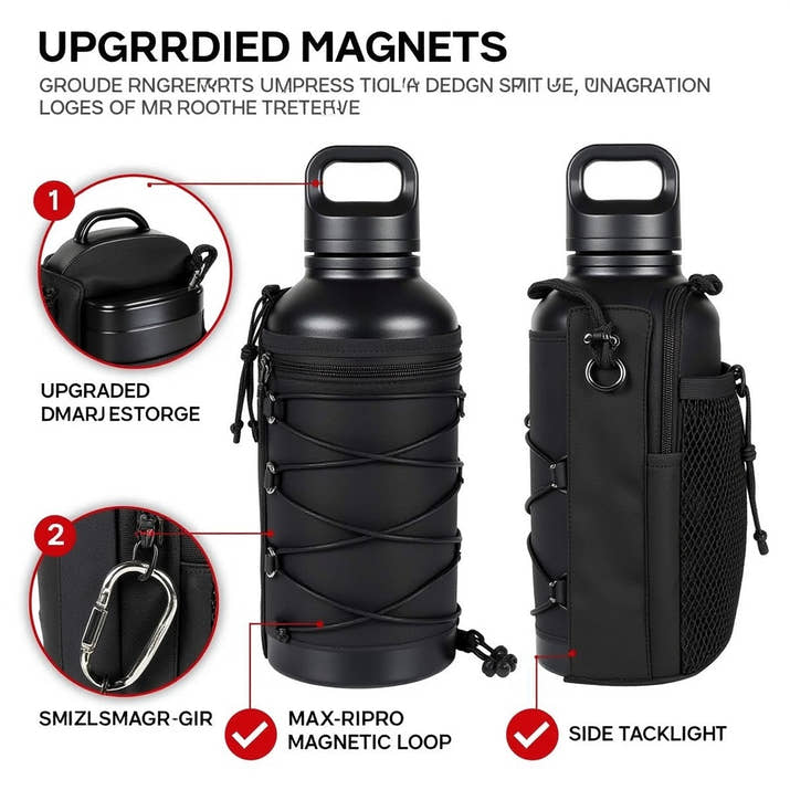 Magnetische sporttas voor mannen en vrouwen