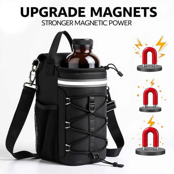Magnetic sports bag for men and women